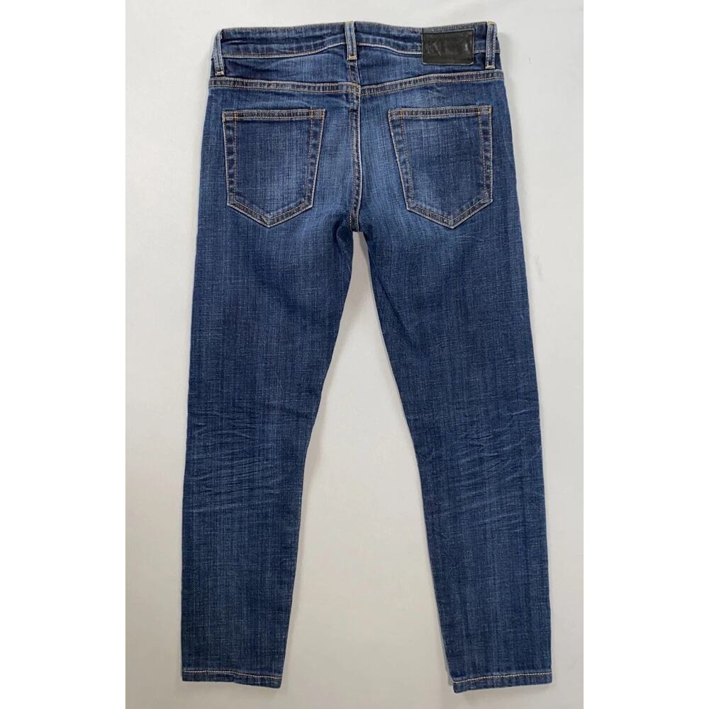 R13 Boy Skinny Made In Italy Crop Jeans R13WM0086-59 Women's Size 24 EUC! - Picture 2 of 5